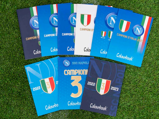 Quaderno A4 Campioni d’Italia – Quadretti con margine