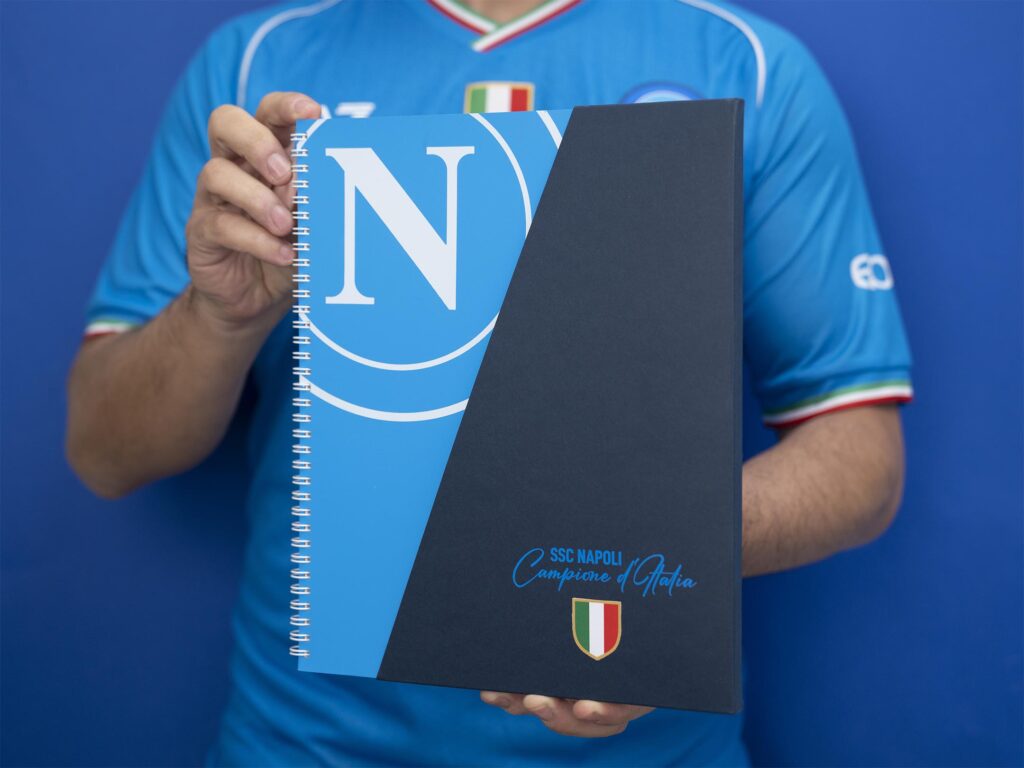 Quaderno a spirale A4 SSC Napoli Celebrativo – Limited Edition