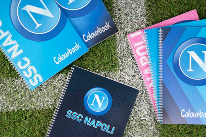 Quaderno a spirale A4 SSC Napoli – Righe medie e superiori