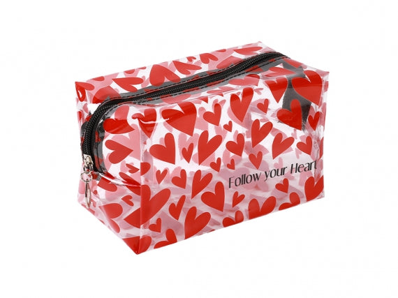 Trousse in PVC FOLLOW YOUR HEART